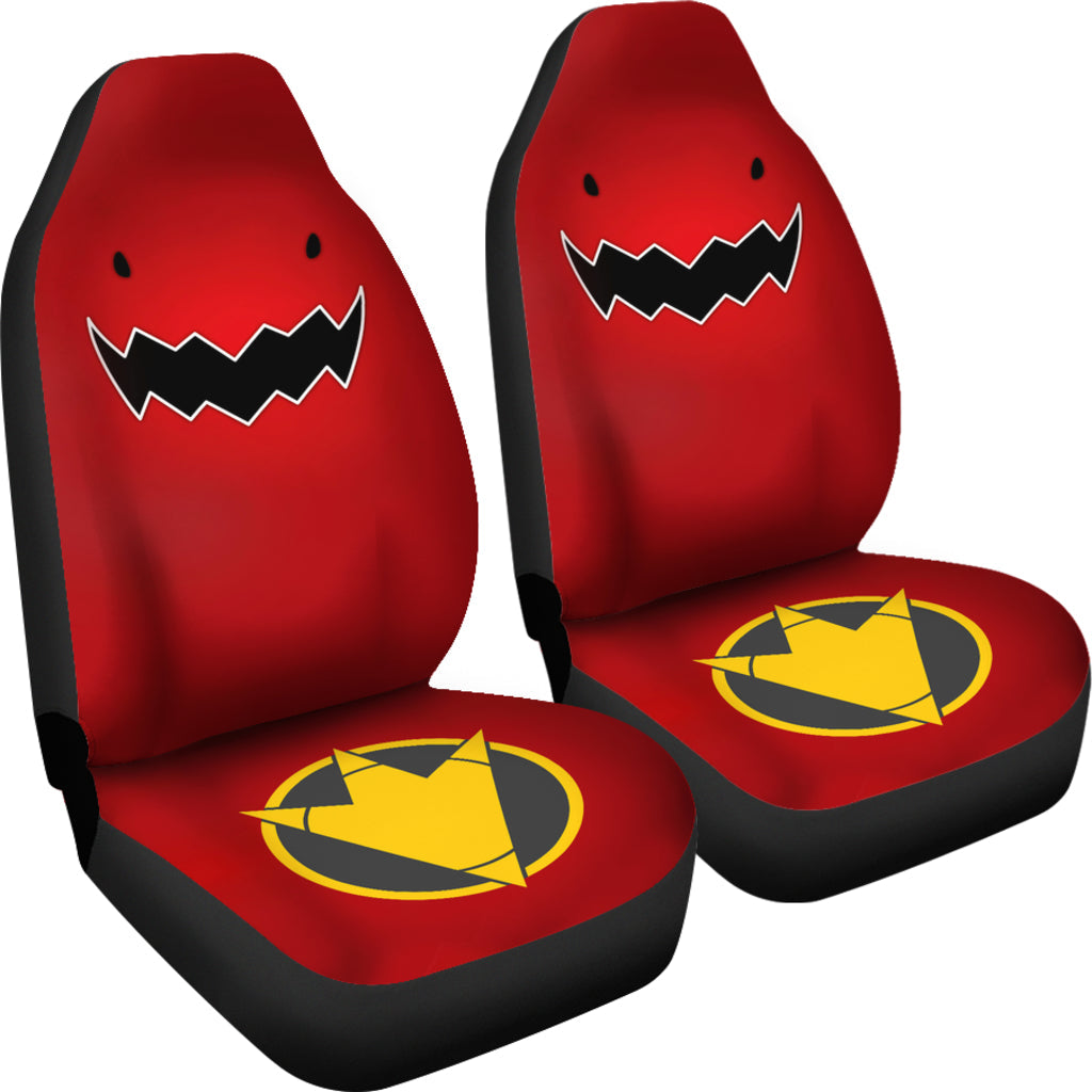 Red Dino Thunder Power Rangers Car Seat Covers