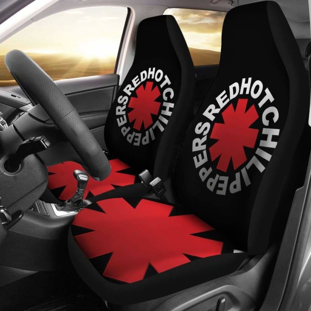 Red Hot Chili Peppers Car Seat Covers 100421 Universal Fit