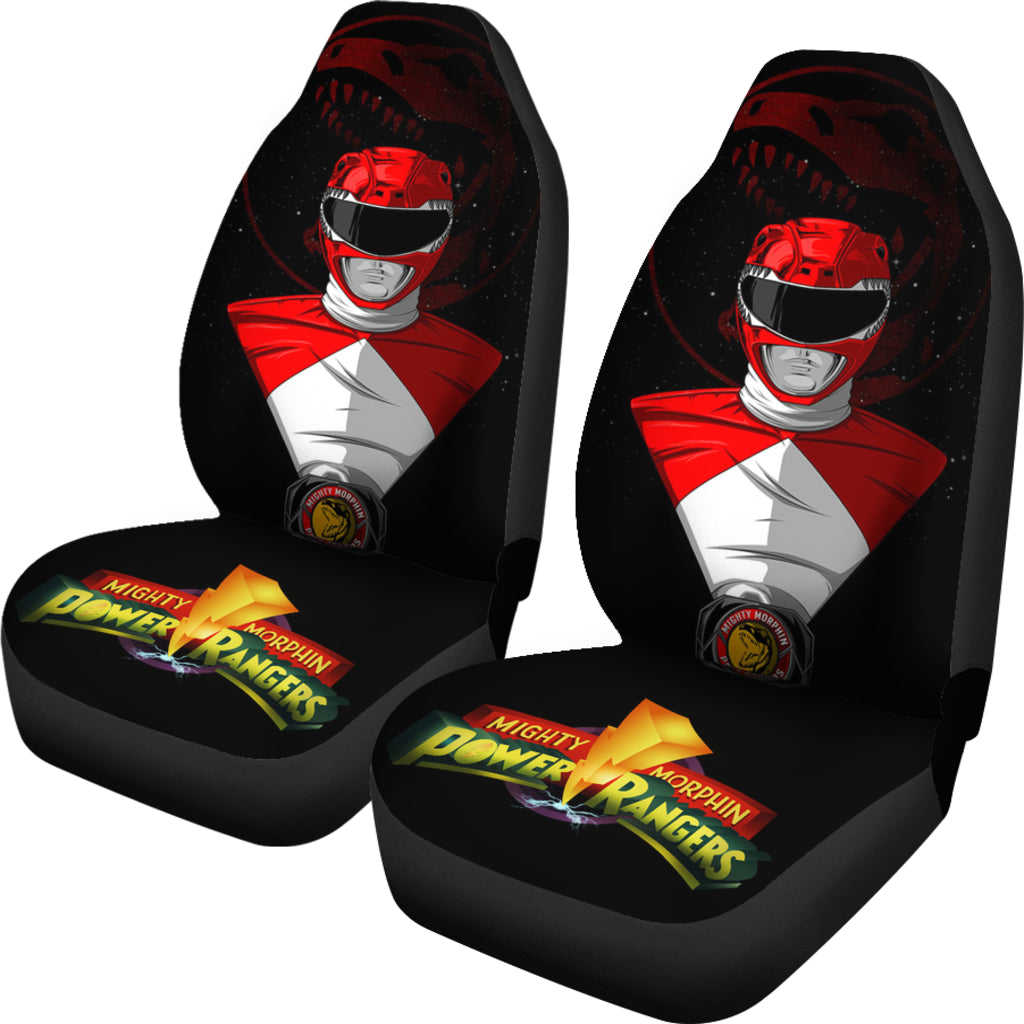 Red New Mighty Morphin Power Rangers Car Seat Covers