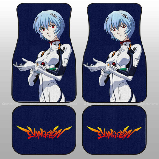Rei Ayanami Car Floor Mats Custom NGE Car Accessories