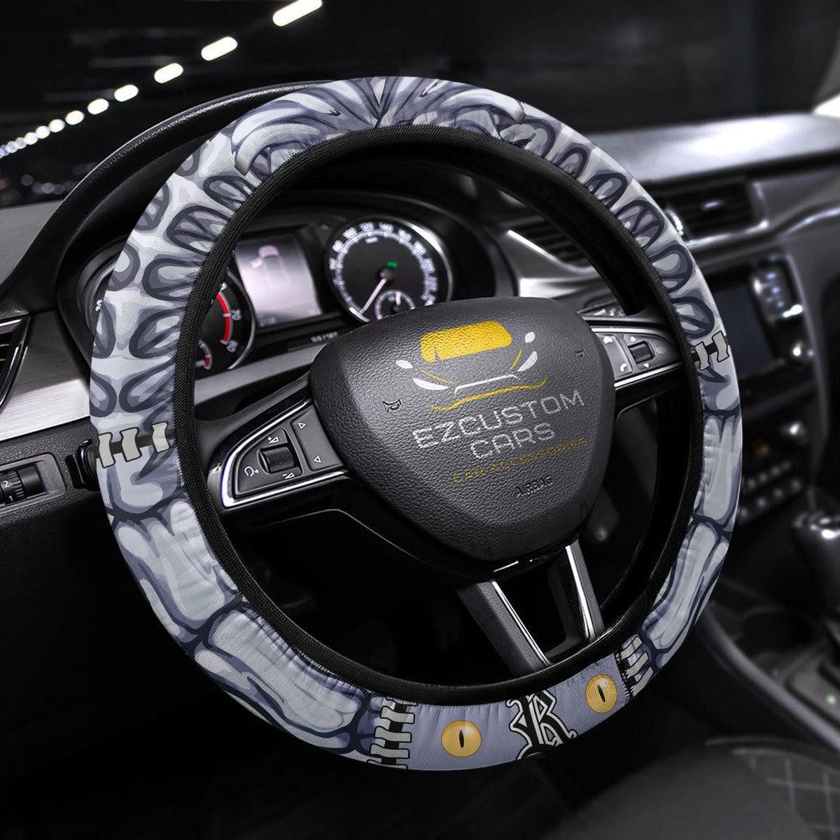 Rem Death Note Anime Steering Wheel Cover Custom Anime Car Accessories