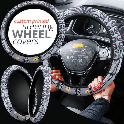 Rem Death Note Anime Steering Wheel Cover Custom Anime Car Accessories