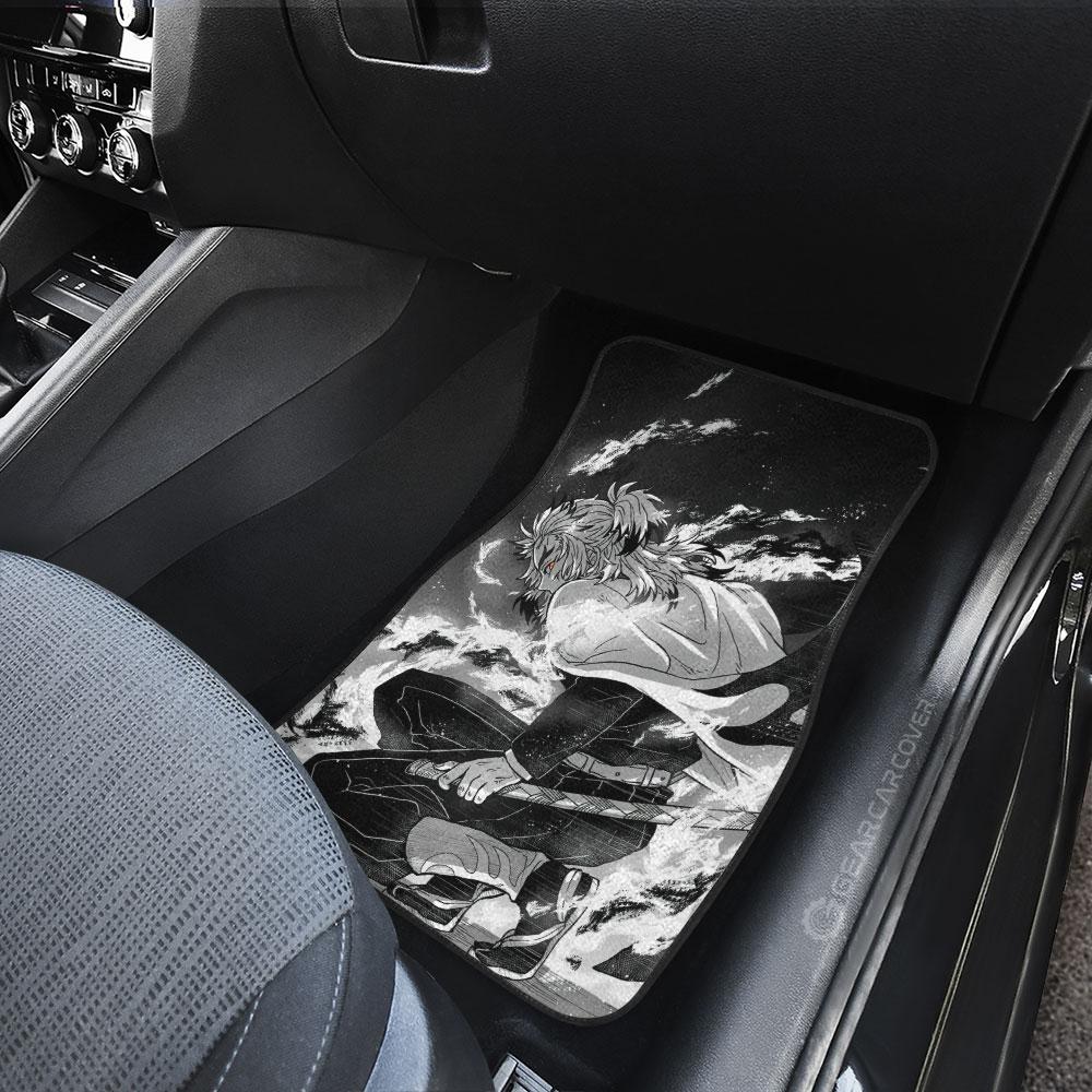 Rengoku Car Floor Mats Custom Kimetsu No Yaiba Manga Car Accessories