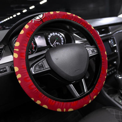 Rengoku Demon Slayers Anime Steering Wheel Cover Anime Car Accessories