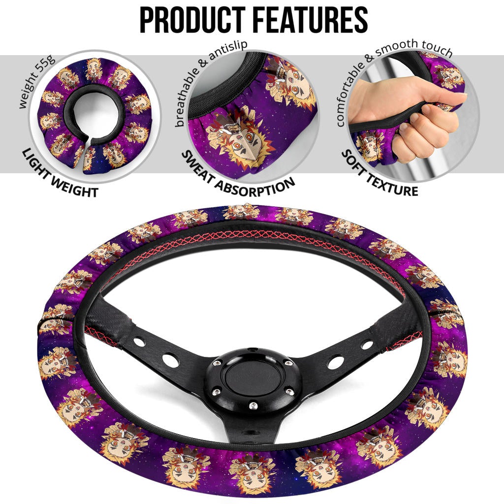 Rengoku Kyojuro Demon Slayer Anime Premium Custom Car Steering Wheel Cover 3