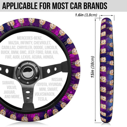 Rengoku Kyojuro Demon Slayer Anime Premium Custom Car Steering Wheel Cover 5