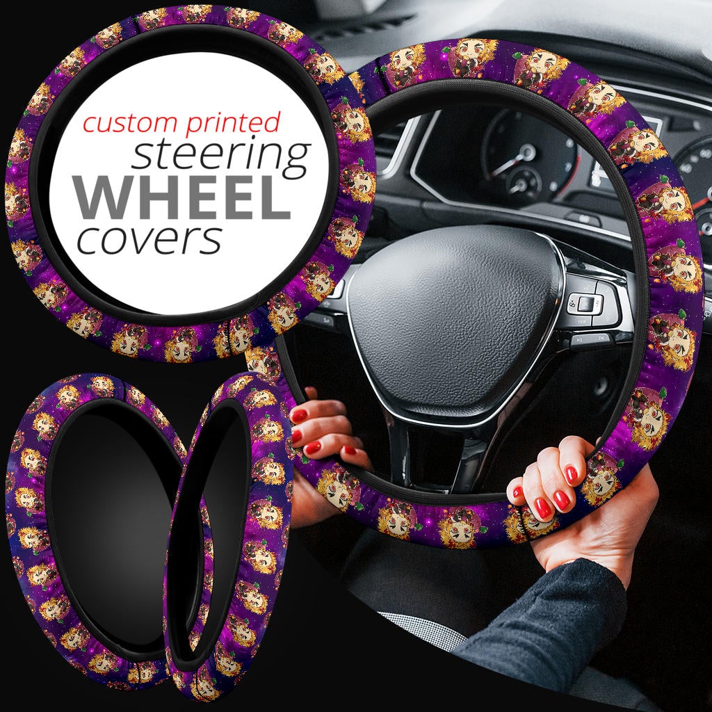 Rengoku Kyojuro Demon Slayer Anime Premium Custom Car Steering Wheel Cover 6