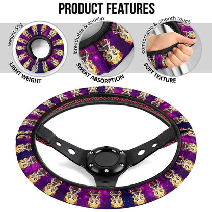 Rengoku Kyojuro Demon Slayer Anime Premium Custom Car Steering Wheel Cover 7