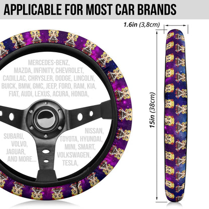 Rengoku Kyojuro Demon Slayer Anime Premium Custom Car Steering Wheel Cover 7