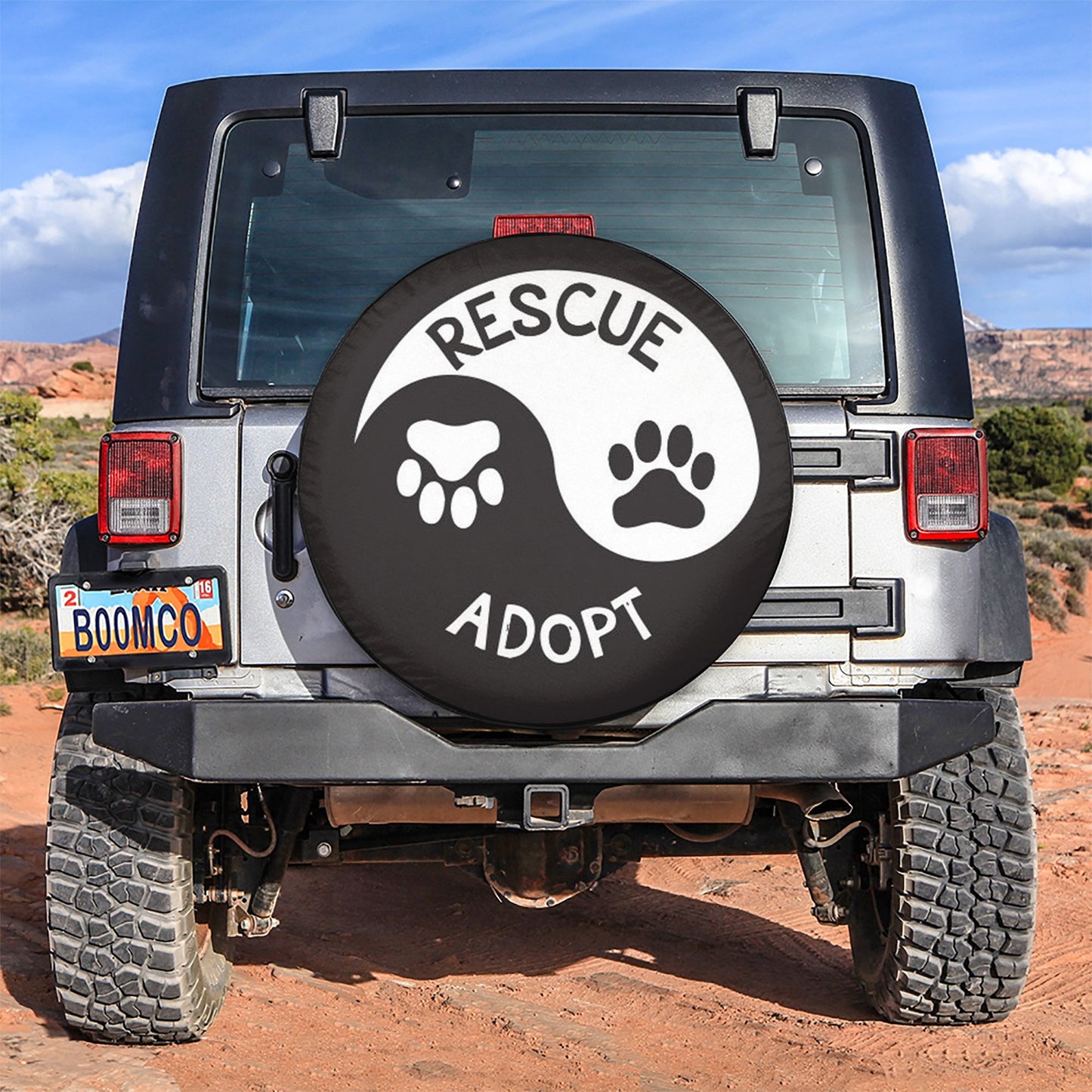 Rescue and Adopt Car Spare Tire
