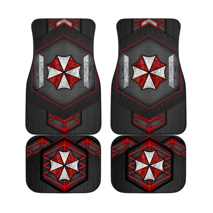 Resident Evil Car Floor Mats Umbrella Corps Custom Car Accessories