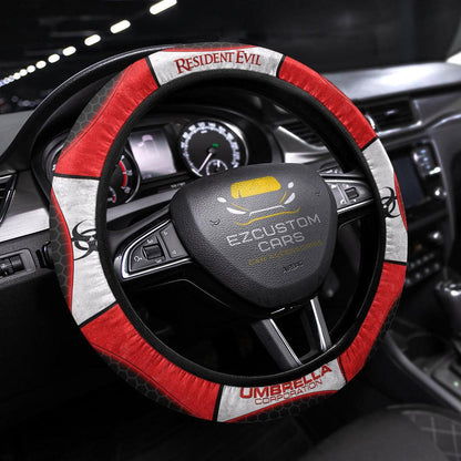Resident Evil Umbrella Corps Anime Steering Wheel Cover Custom Car Accessories