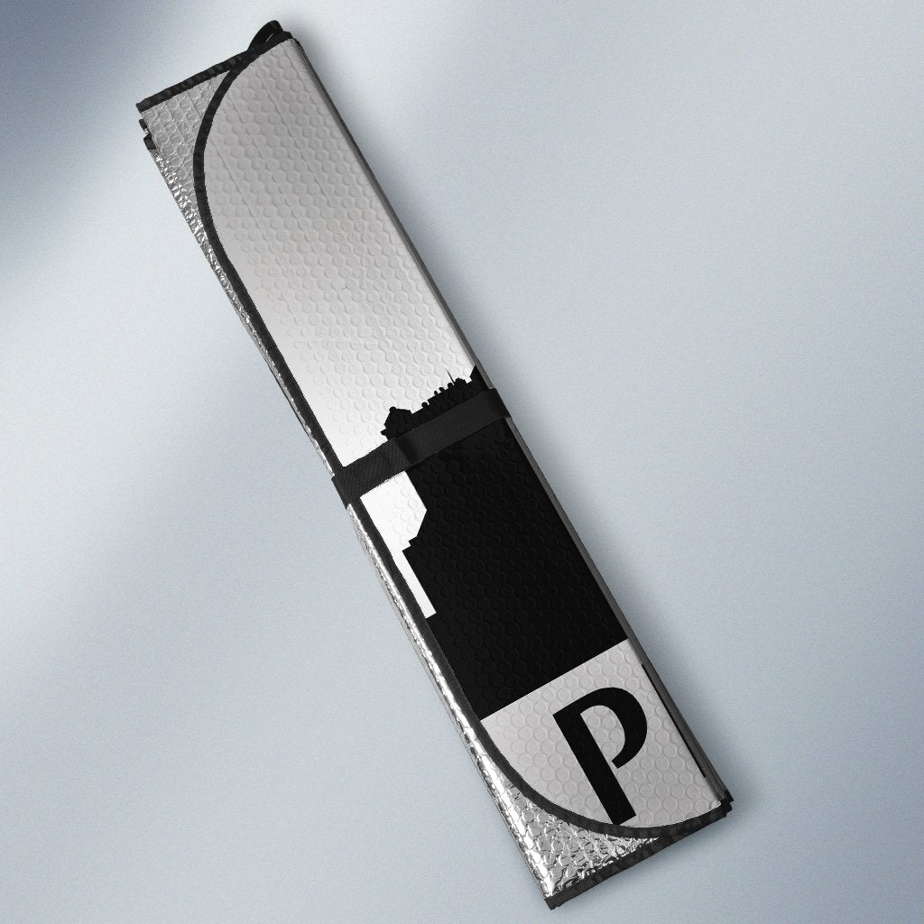Rhode Island Providence Skyline Car Sunshade Custom Car Accessories