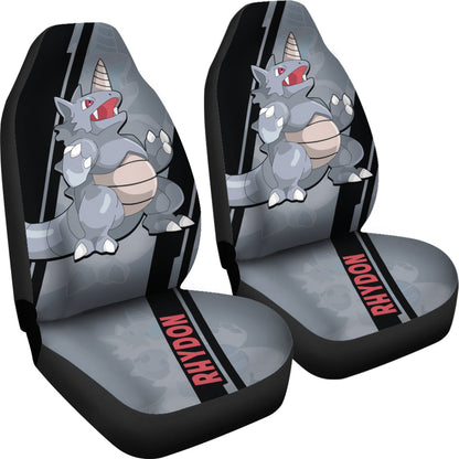 Rhydon Pokemon Car Seat Covers Style Custom For Fans Ci230127-04