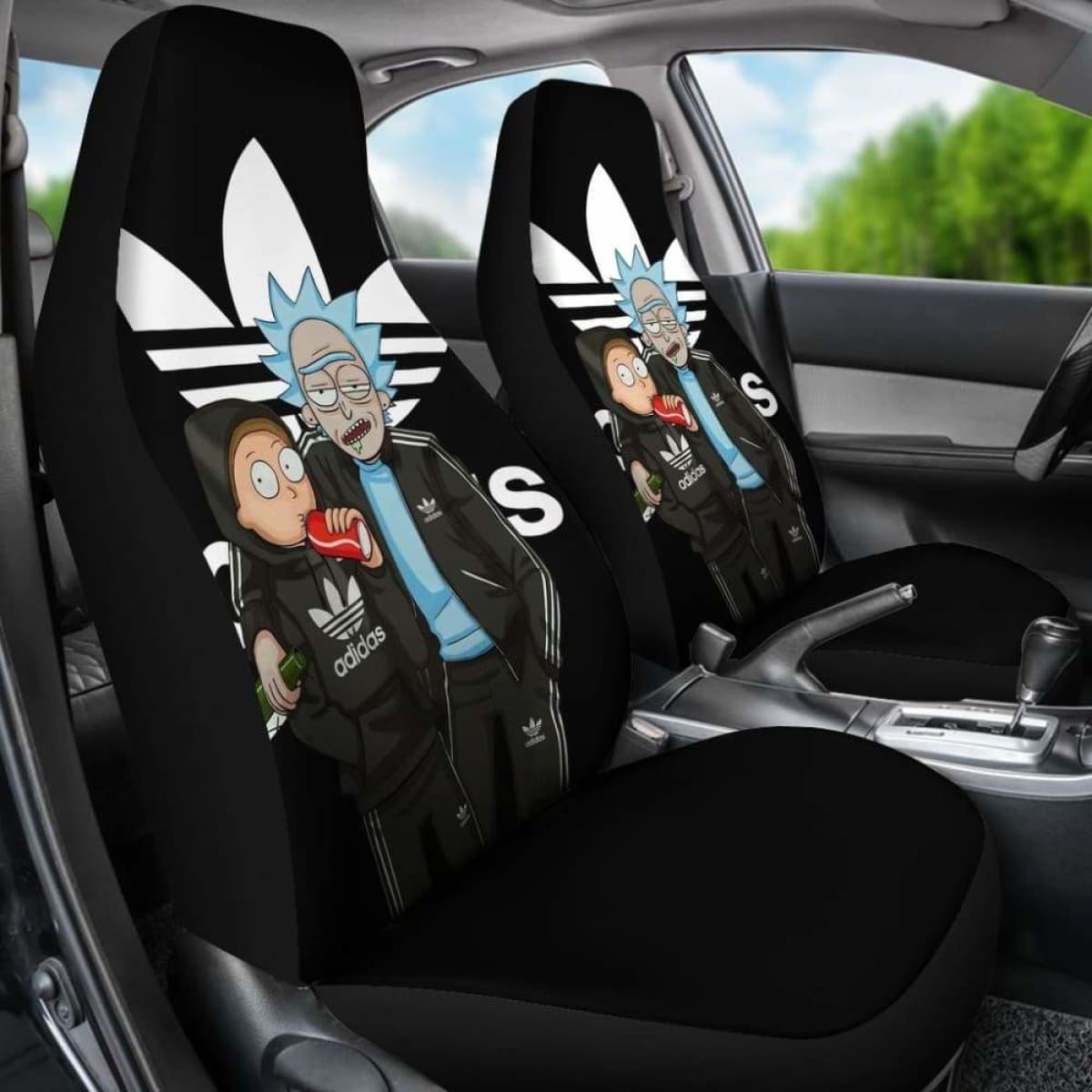 Rick And Morty Add Car Seat Covers Universal Fit 051012