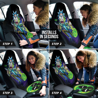 Rick And Morty Car Seat Covers Car Accessories For Fan Ci221128-10
