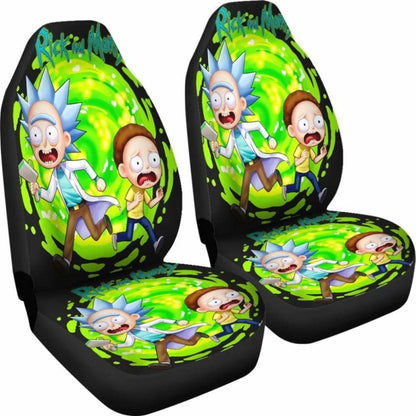 Rick And Morty Car Seat Covers 4 Universal Fit 051012