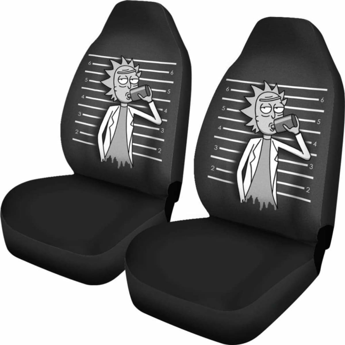 Rick And Morty Car Seat Covers 2 Universal Fit 051012