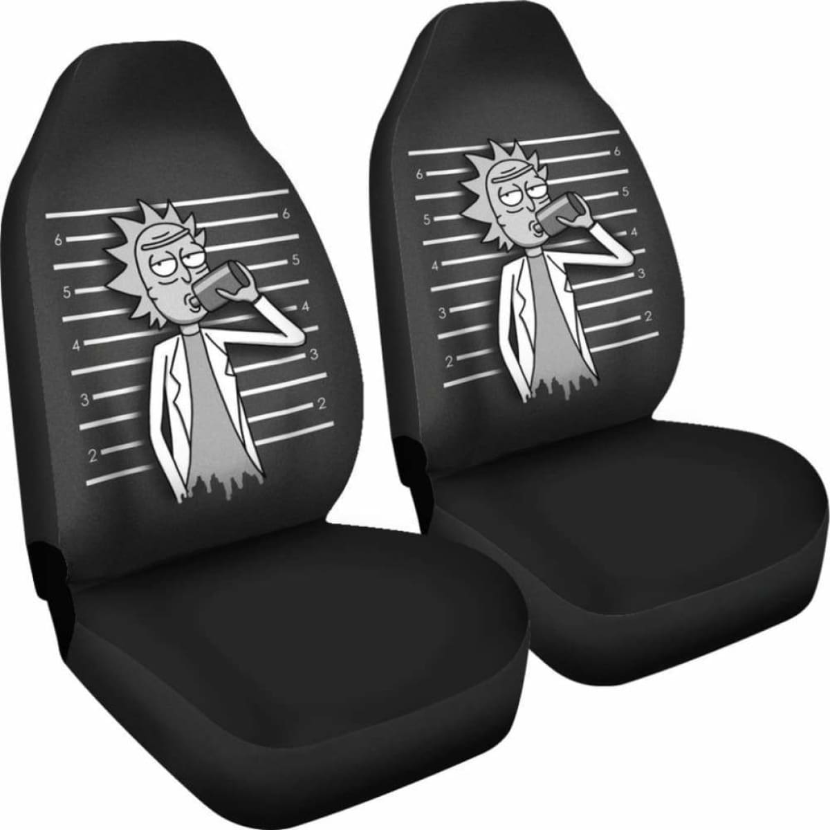 Rick And Morty Car Seat Covers 2 Universal Fit 051012