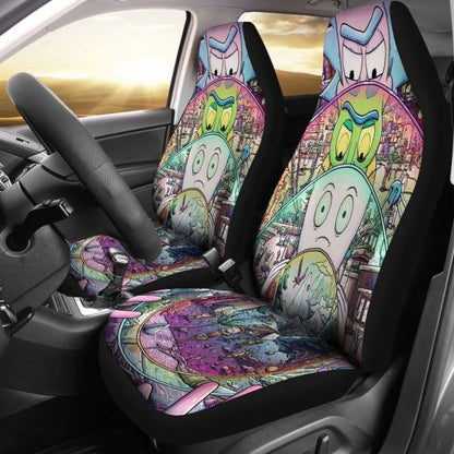 Rick And Morty Car Seat Covers 1 Universal Fit 051012