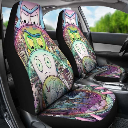 Rick And Morty Car Seat Covers 1 Universal Fit 051012