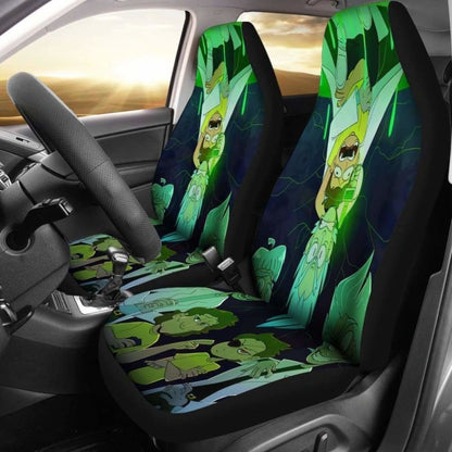 Rick And Morty Funny Cartoon Car Seat Covers  Universal Fit 051012