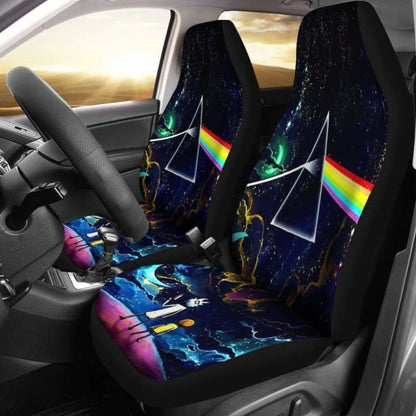 Rick And Morty Logo Art Car Seat Covers Universal Fit 051012