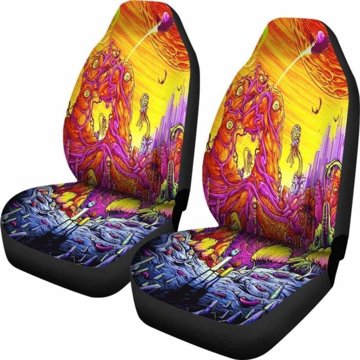 Rick Morty Car Seat Covers Universal Fit 051012