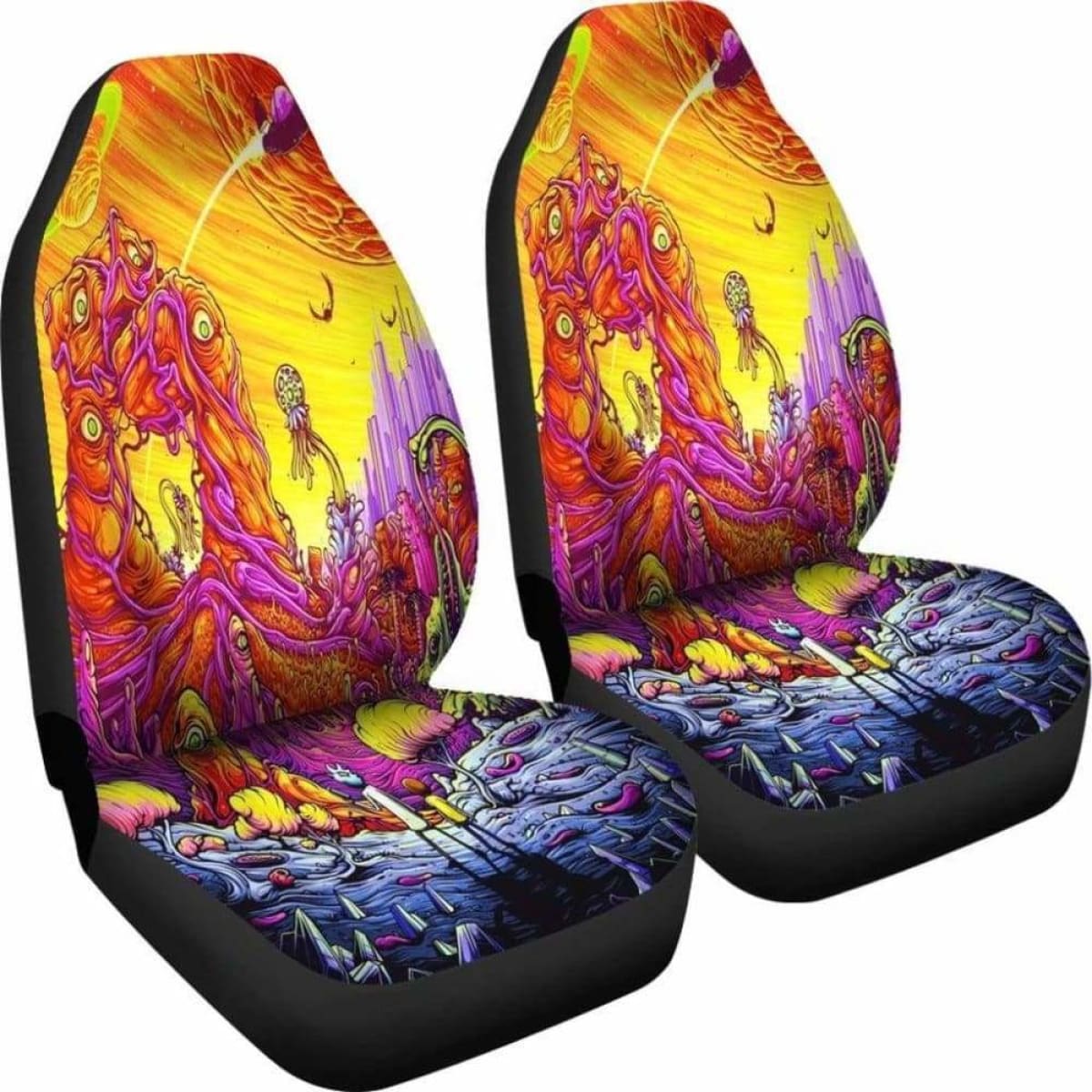 Rick Morty Car Seat Covers Universal Fit 051012