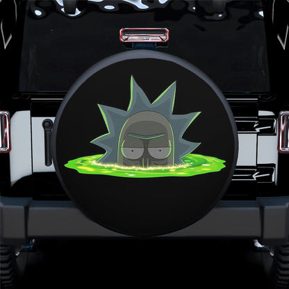 Rick Morty Funny Head Spare Tire Cover