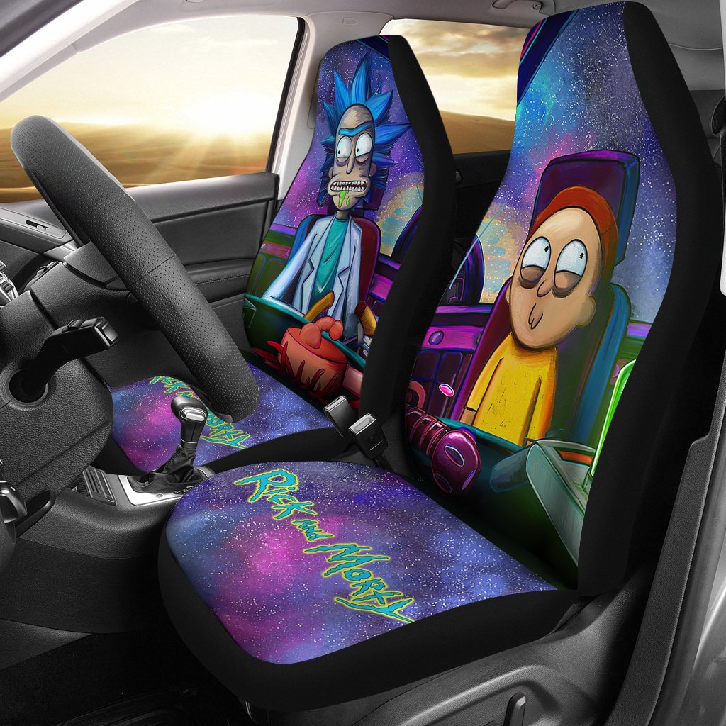 Rick and Morty Car Seat Covers
