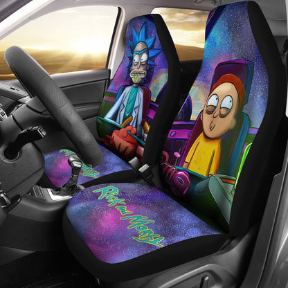 Rick and Morty Car Seat Covers