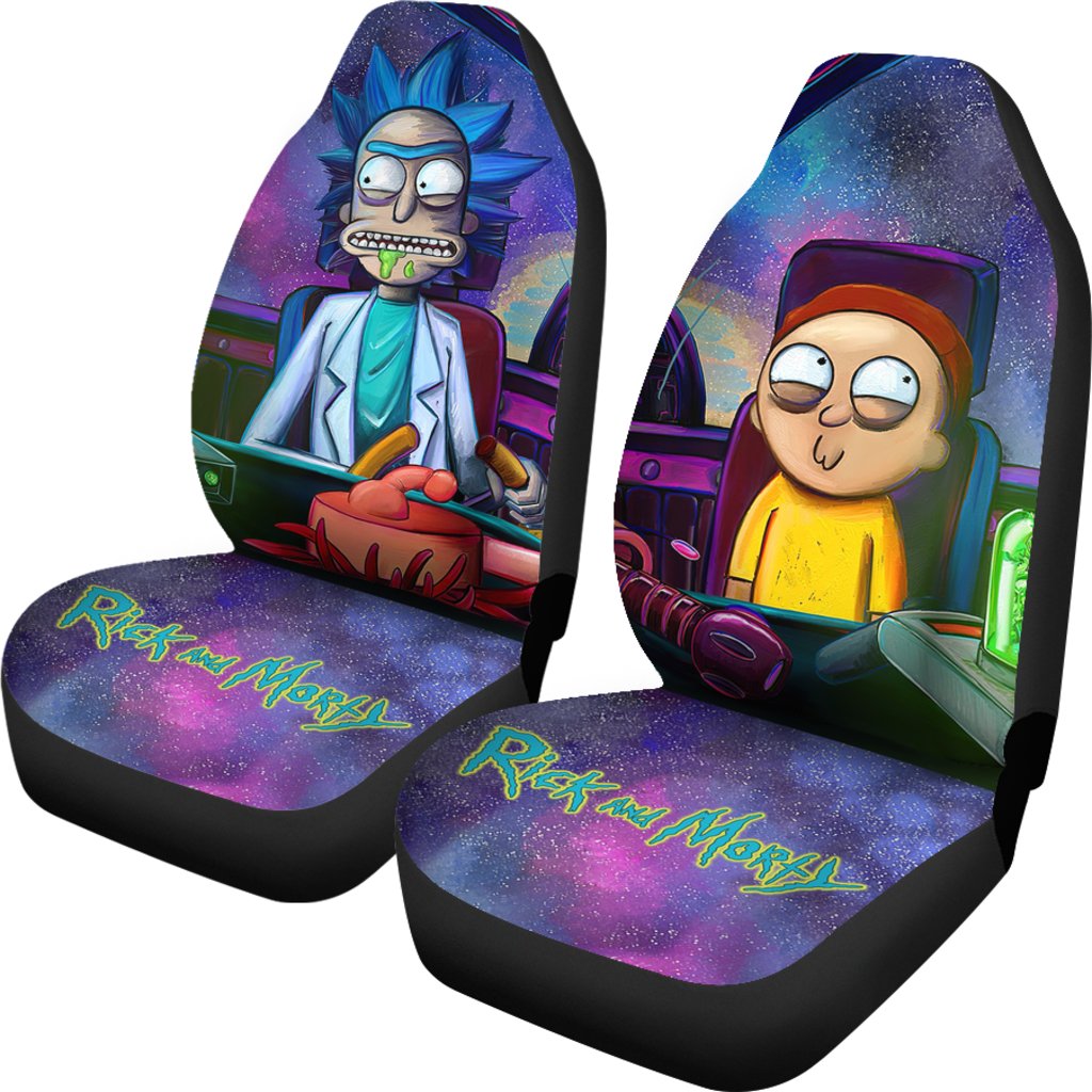Rick and Morty Car Seat Covers