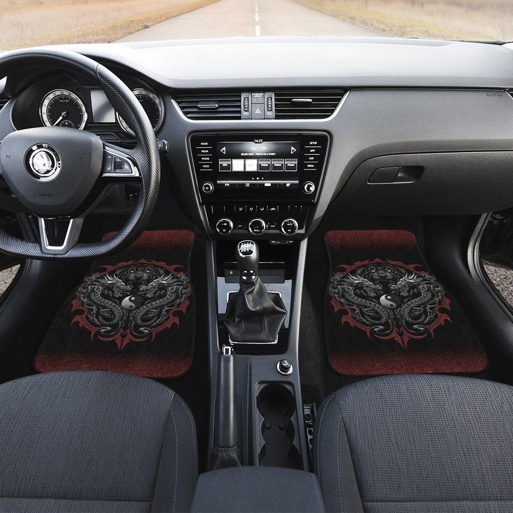 Rising Bengal Dragon Car Floor Mats Custom Cool Car Accessories