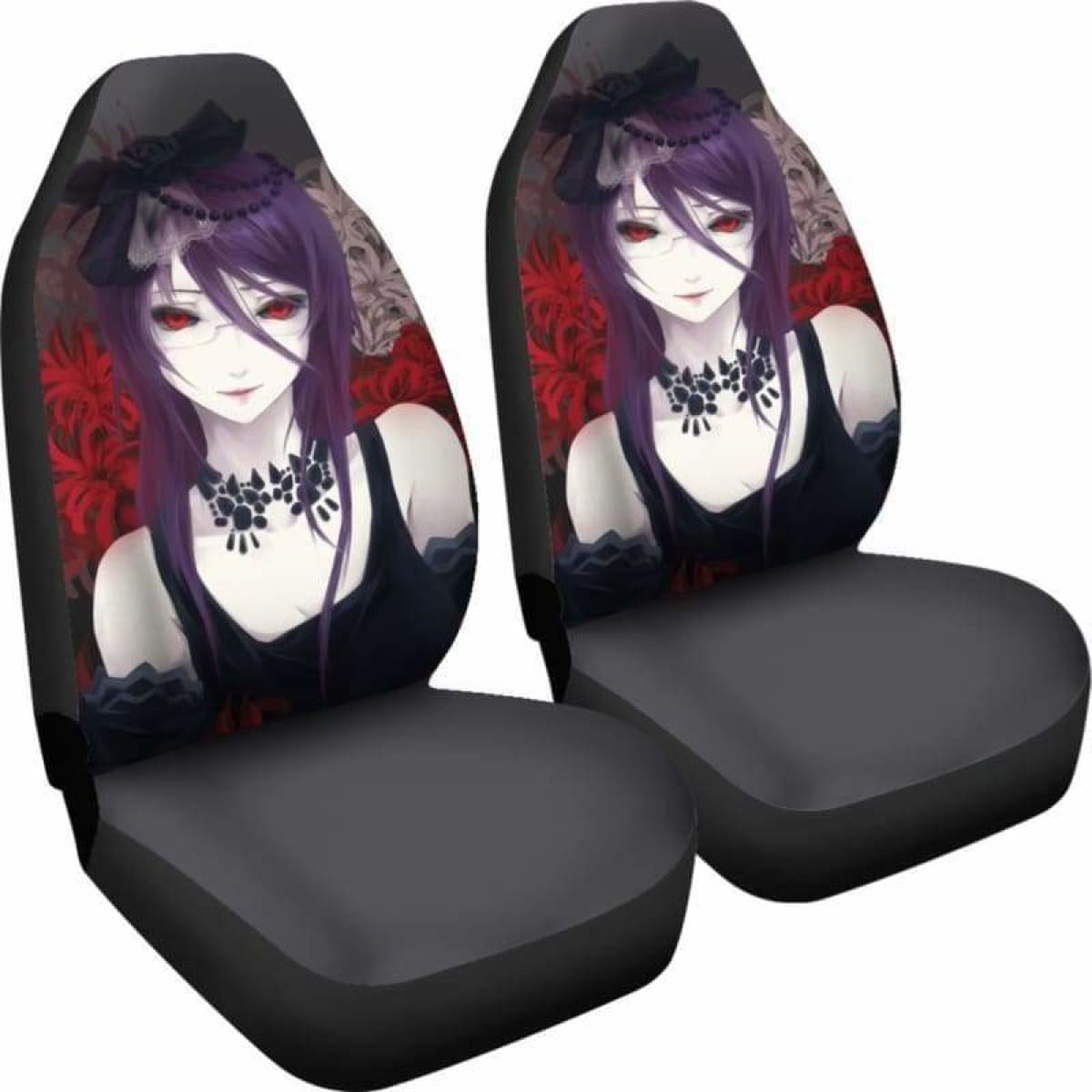 Rize Kamishiro Tokyo Ghoul Car Seat Covers Universal Fit 051312