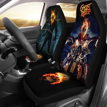 Robbie Reyes Ghost Rider Car Seat Covers Lt04 Universal Fit 225721
