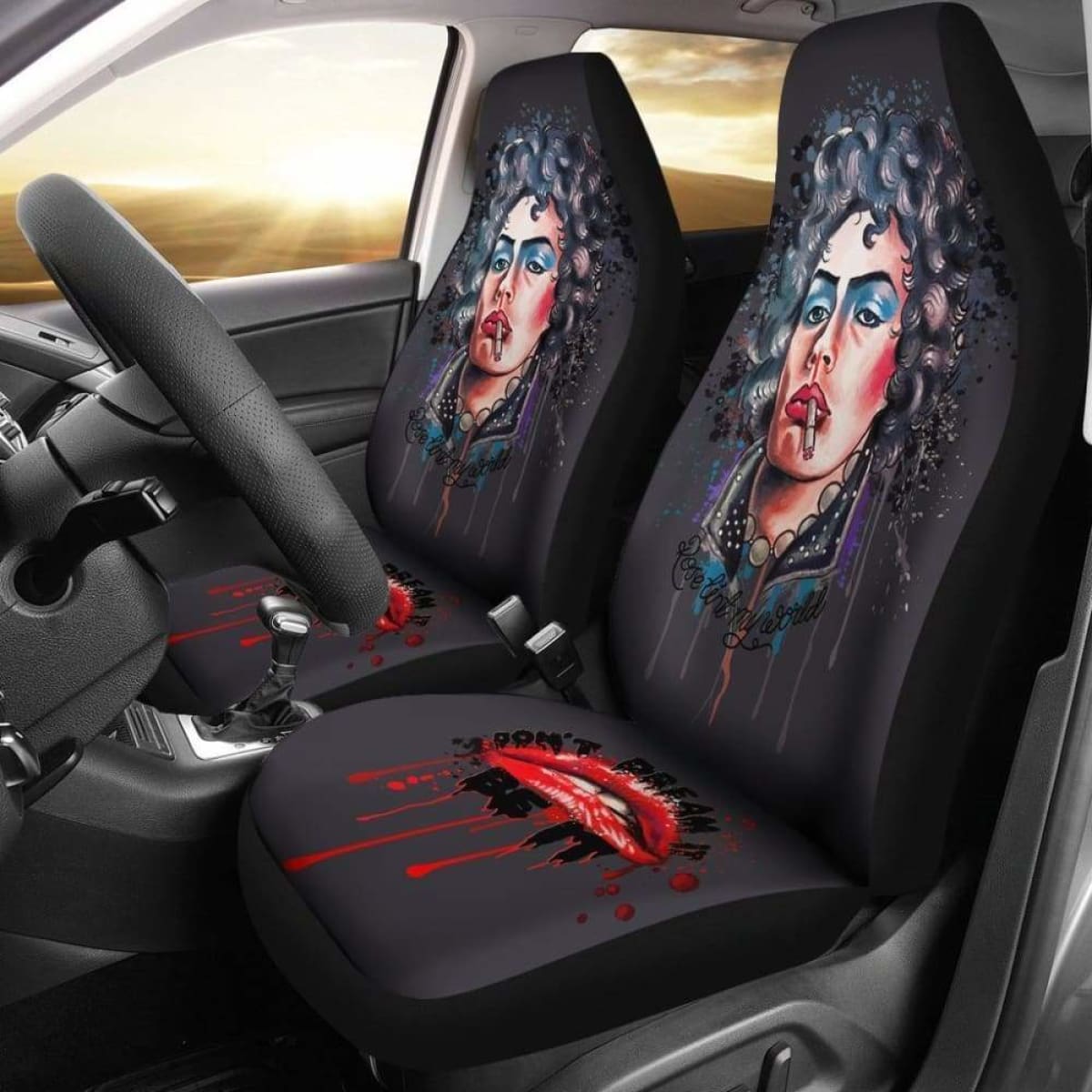 Rocky Horror Picture Show Car Seat Covers Universal Fit 051012
