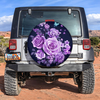 Rose Spare Tire Cover
