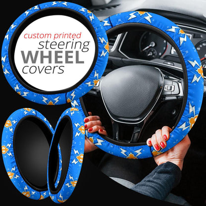 Rotom Car Steering Wheel Cover