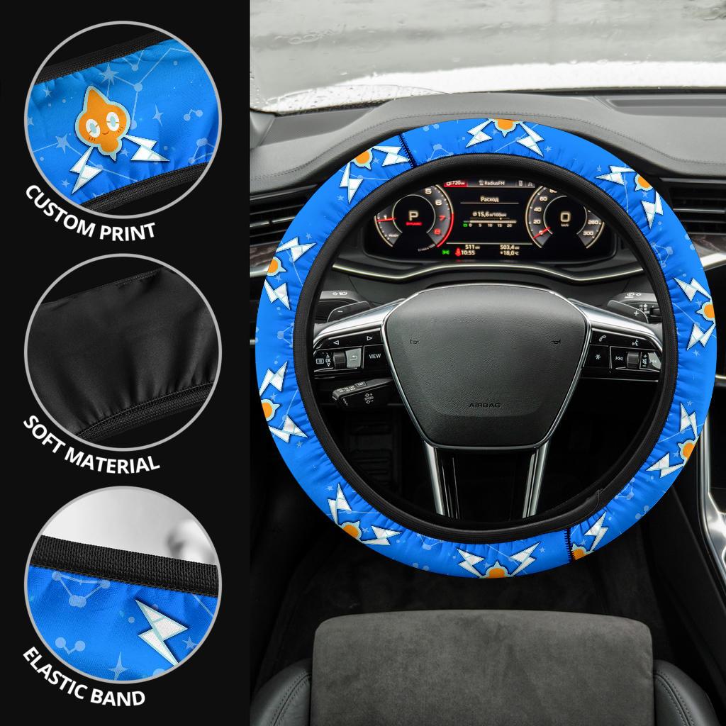 Rotom Car Steering Wheel Cover