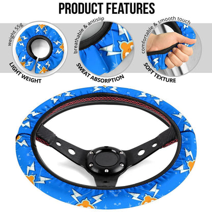 Rotom Car Steering Wheel Cover