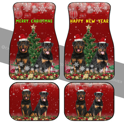 Rottweilers Car Floor Mats Custom Xmas Car Accessories