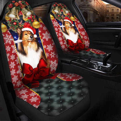 Rough Collie German Spitz Mittel Premium Custom Car Seat Covers Decor Protector