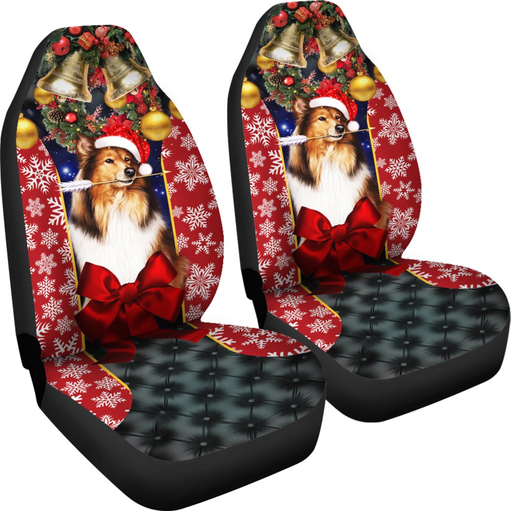 Rough Collie German Spitz Mittel Premium Custom Car Seat Covers Decor Protector