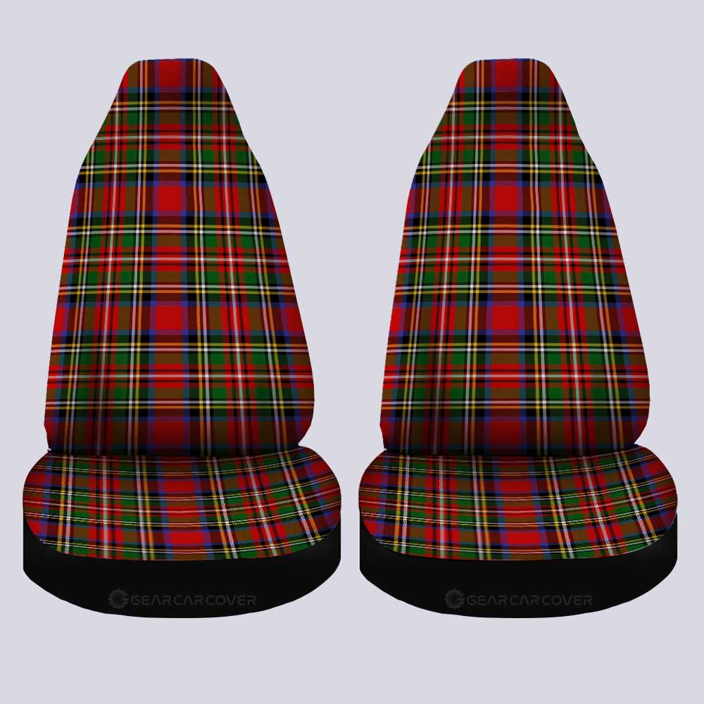 Royal Stewart Car Seat Covers Custom Tartan Car Accessories