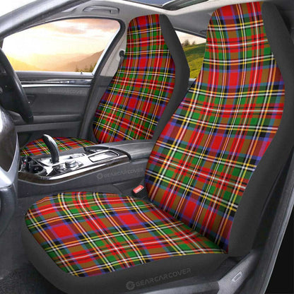 Royal Stewart Car Seat Covers Custom Tartan Car Accessories