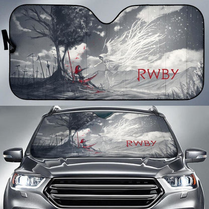 Rwby Art Anime Car Window Auto Sun Shade Nh07 Universal Fit 111204