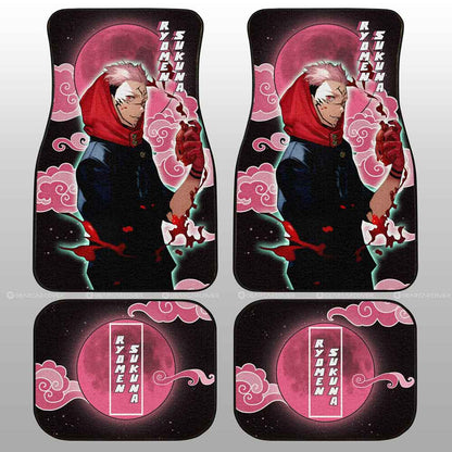 Ryomen Sukuna Car Floor Mats Custom Jujutsu Kaisen Anime
