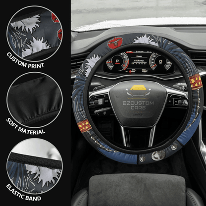 Ryuk Death Note Anime Steering Wheel Cover Custom Anime Car Accessories