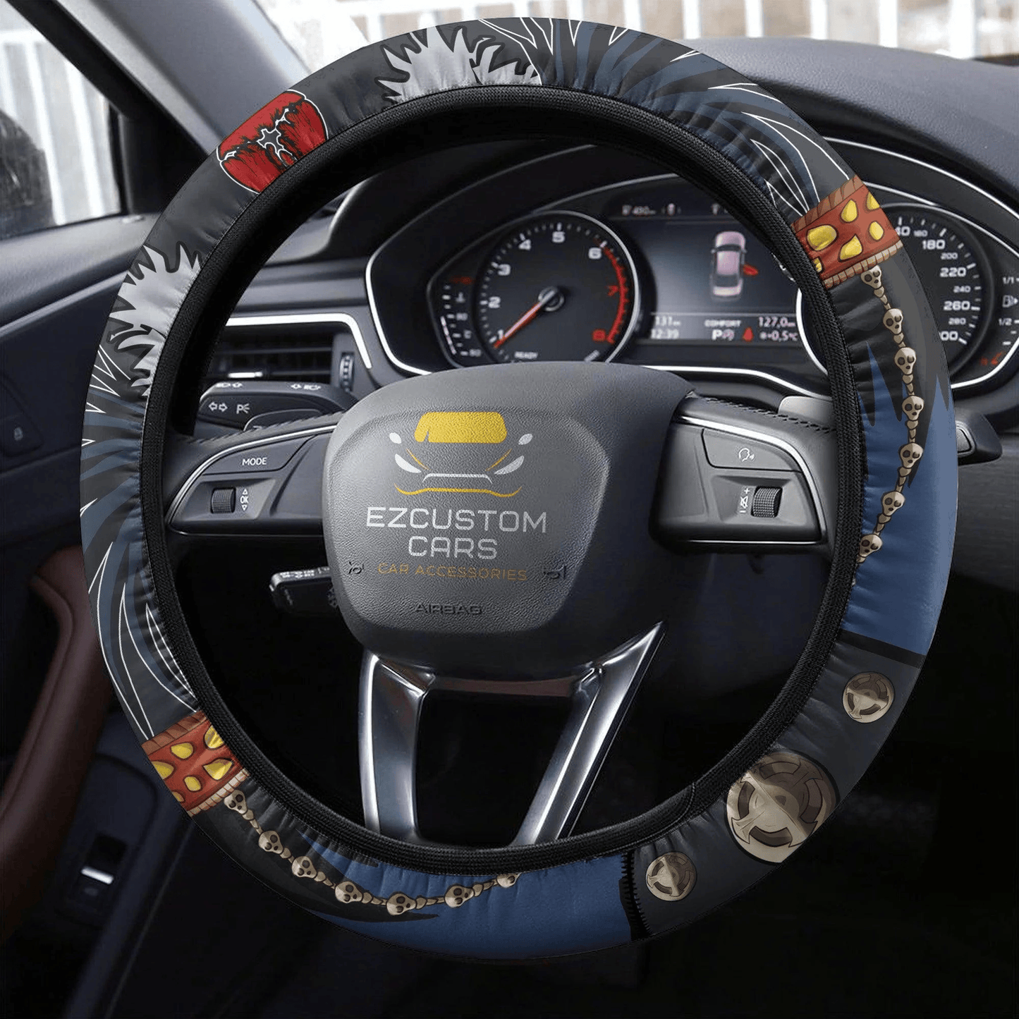 Ryuk Death Note Anime Steering Wheel Cover Custom Anime Car Accessories